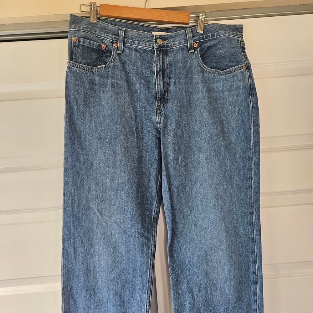 Levi's Low Pro Straight Leg Jeans - Water<Less - Size 34 (W37 L30)